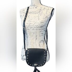 Victoria’s Secret Black Studded Crossbody Bag